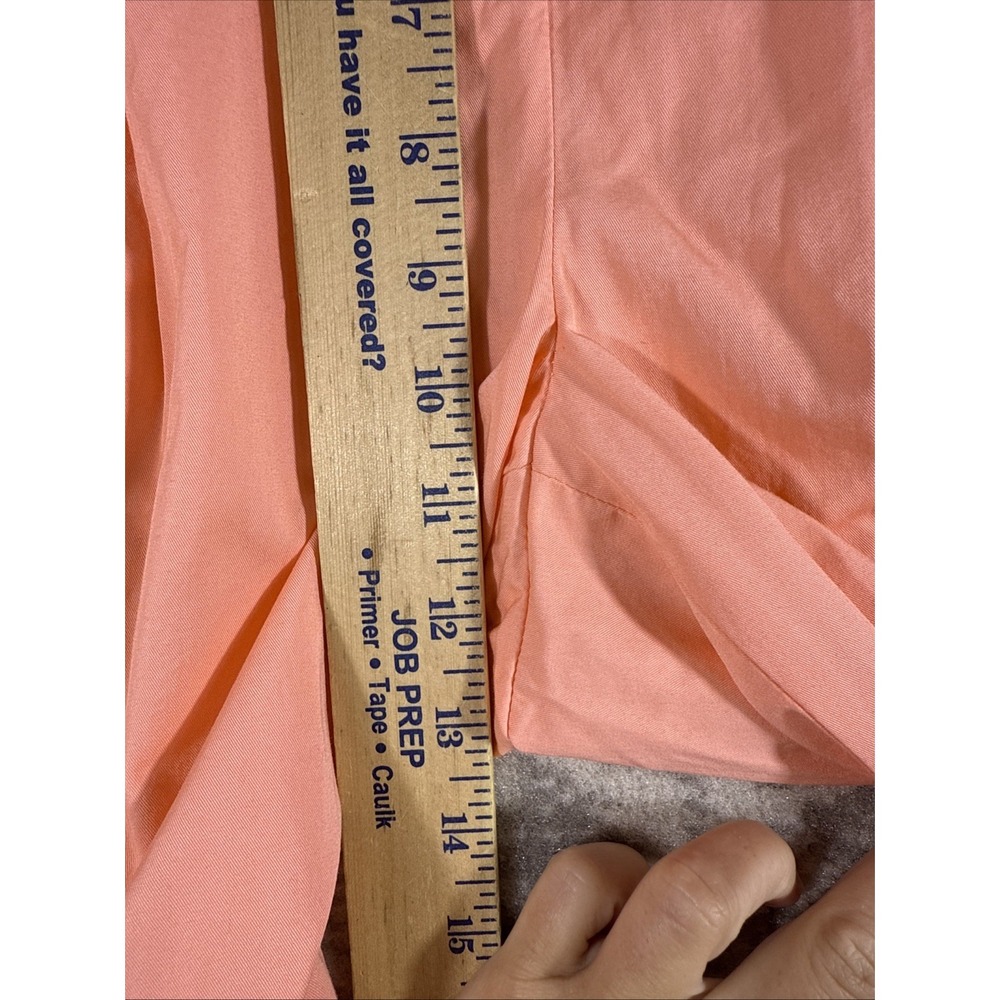 New J Crew Wide Leg Essential Pants Pleated Womens Size 4 Pink High Rise Stretch - Picture 6 of 16